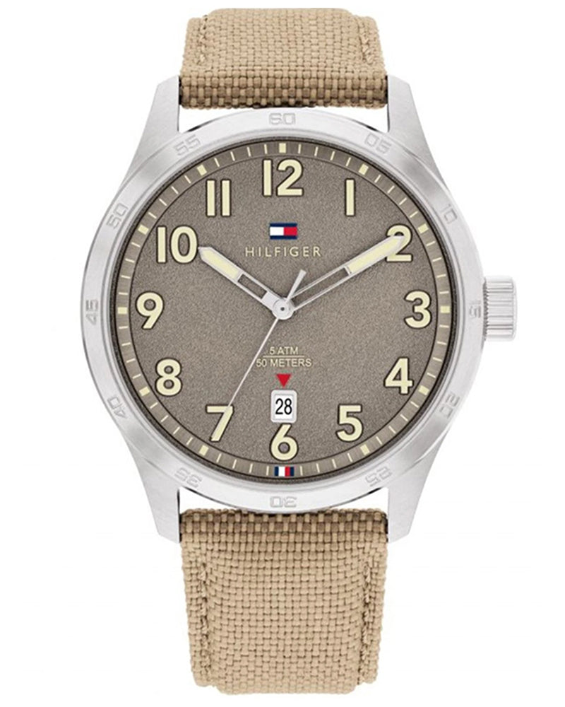 Tommy Hilfiger Weston Brown Dial Brown Leather Strap Kids' Watch TH1710561 - view 1
