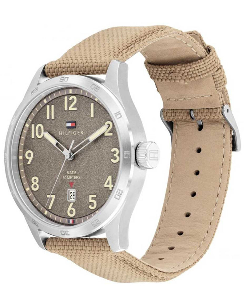 Tommy Hilfiger Weston Brown Dial Brown Leather Strap Kids' Watch TH1710561 - view 2