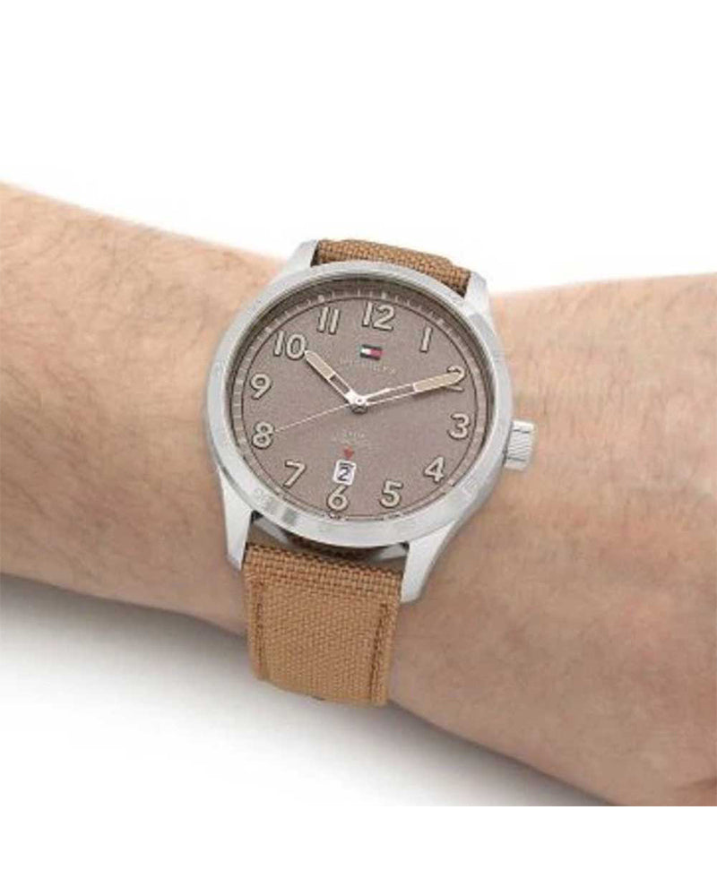 Tommy Hilfiger Weston Brown Dial Brown Leather Strap Kids' Watch TH1710561 - view 4