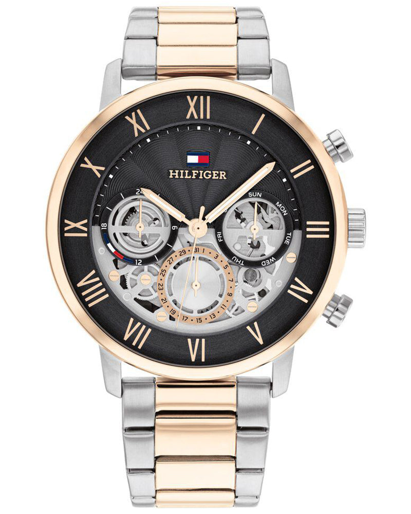 Tommy Hilfiger Legend Grey Dial Silver Stainless Steel Strap Men's Multifunction Watch TH1710570 - view 1