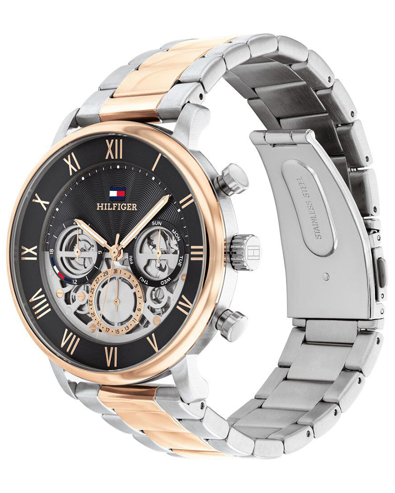 Tommy Hilfiger Legend Grey Dial Silver Stainless Steel Strap Men's Multifunction Watch TH1710570 - view 2