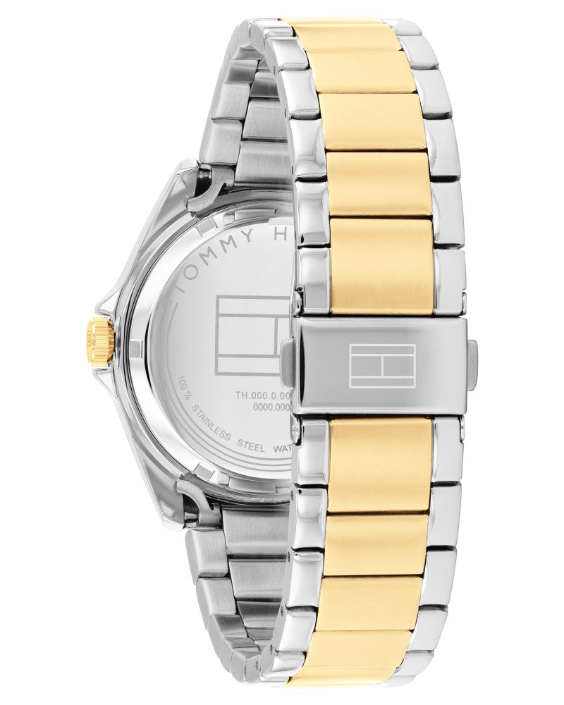 Tommy Hilfiger Baker Green Dial Two Tone Stainless Steel Strap Men's Watch TH1710737W - view 3