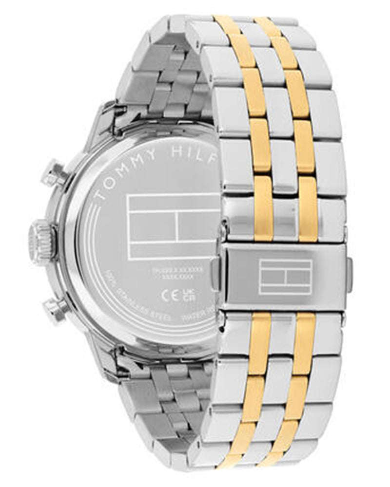 Tommy Hilfiger Kent Green Dial Gold Stainless Steel Strap Men's Watch TH1710754W - view 3