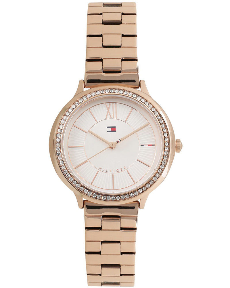 Tommy Hilfiger Henry Rose Gold Dial Rose Gold Metal Strap Women's Watch TH1781861 - view 1