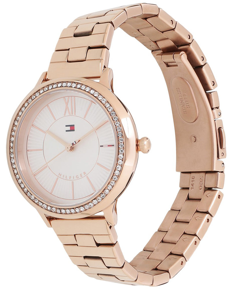 Tommy Hilfiger Henry Rose Gold Dial Rose Gold Metal Strap Women's Watch TH1781861 - view 2