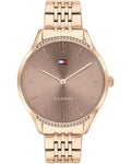 Tommy Hilfiger Gray Grey Dial Rose Gold Stainless Steel Strap Women's Watch TH1782212 - view 1