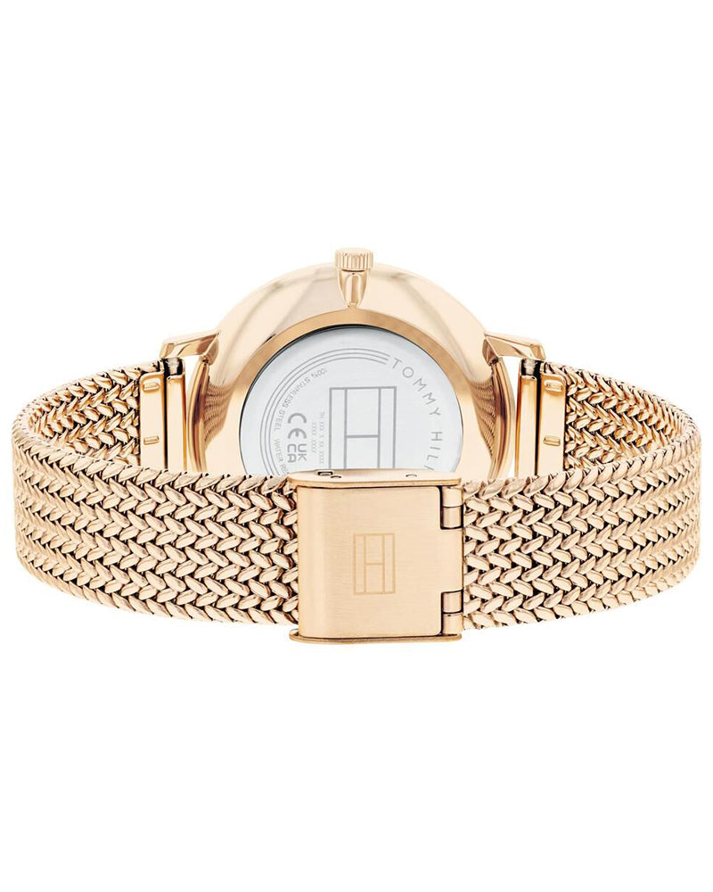 Tommy Hilfiger Tea LE Rose Gold Dial Rose Gold Stainless Steel Strap Women's Watch TH1782603W - view 3