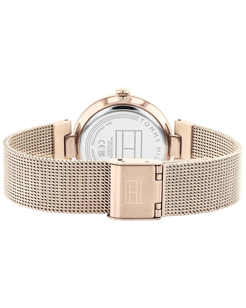 Tommy Hilfiger Alice Mother of Pearl Dial Rose Gold Stainless Steel Strap Women's Watch TH1782633 - view 3
