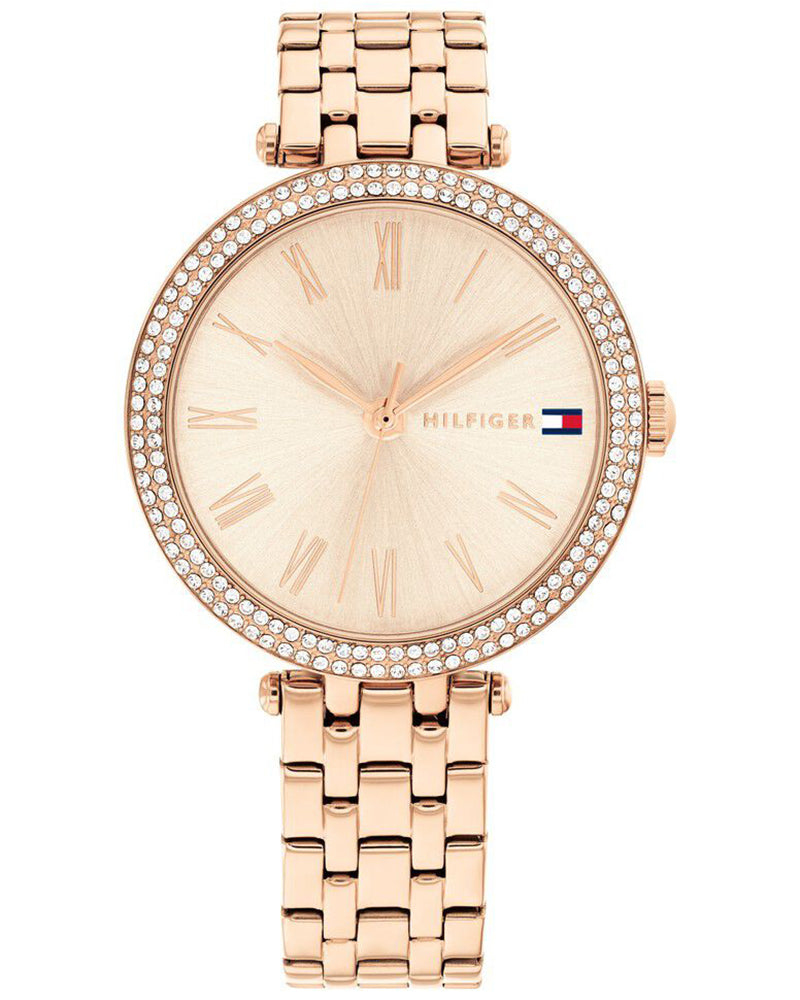 Tommy Hilfiger Natalie Rose Gold Dial Rose Gold Stainless Steel Strap Women's Watch TH1782721W - view 1