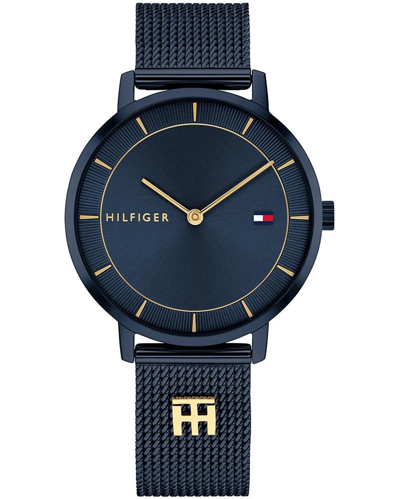 Tommy Hilfiger Clout Blue Dial Blue Stainless Steel Strap Women's Watch TH1782740 - view 1