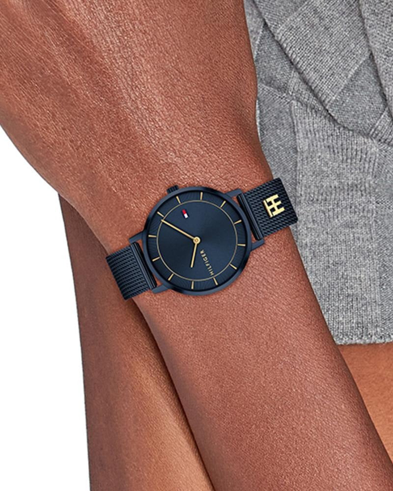 Tommy Hilfiger Clout Blue Dial Blue Stainless Steel Strap Women's Watch TH1782740 - view 4