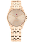 Tommy Hilfiger Jade Taupe Dial Rose Gold Stainless Steel Strap Women's Watch TH1782775W - view 1