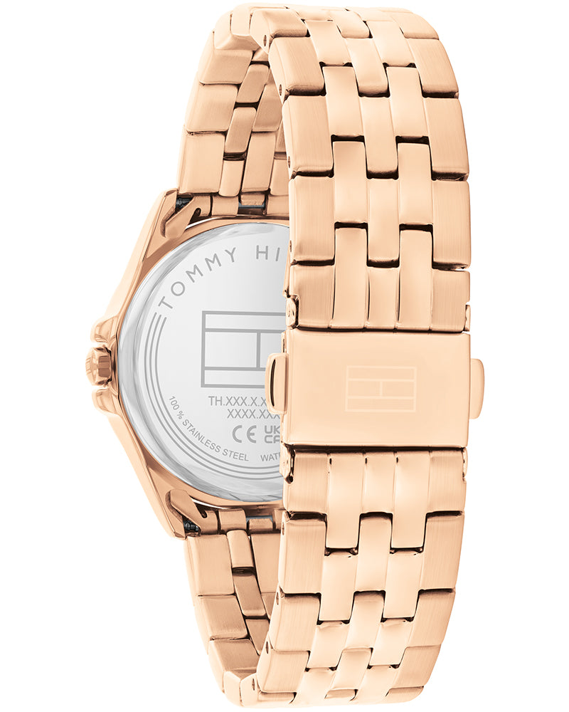 Tommy Hilfiger Jade Taupe Dial Rose Gold Stainless Steel Strap Women's Watch TH1782775W - view 3