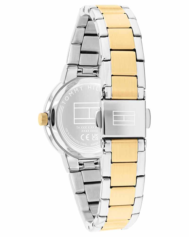 Tommy Hilfiger Becca White Dial Two Tone Stainless Steel Strap Women's Watch TH1782903W - view 3