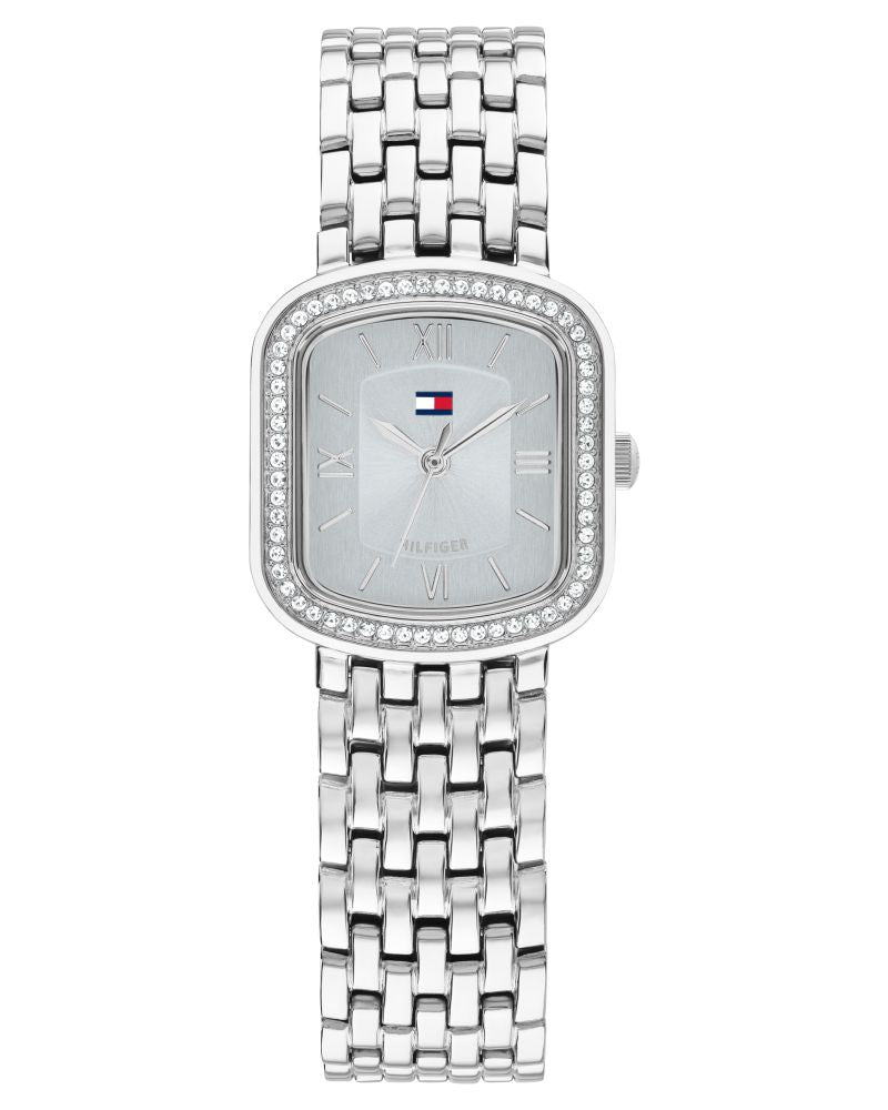 Tommy Hilfiger Abby Blue Dial Silver Stainless Steel Strap Women's Watch TH1782921W - view 1