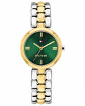 Tommy Hilfiger Annie Green Dial Two Tone Stainless Steel Strap Women's Watch TH1782927W - view 1