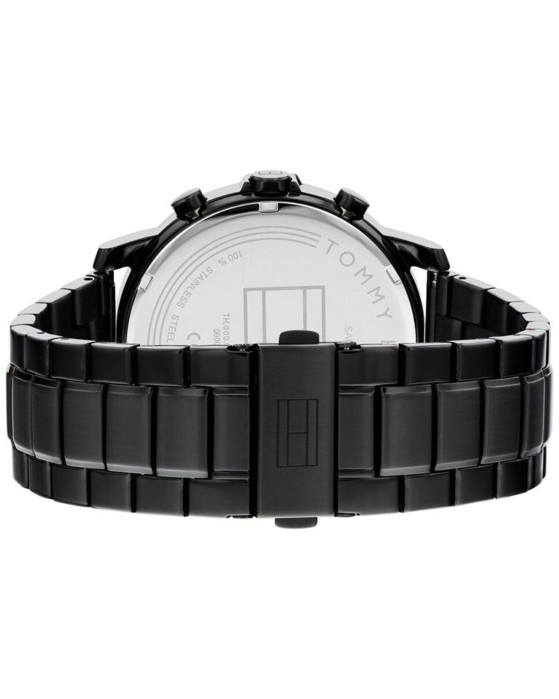 Tommy Hilfiger Jameson LE Blue Dial Black Stainless Steel Strap Men's Watch TH1792049 - view 3