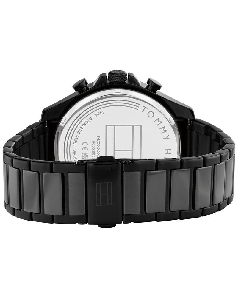 Tommy Hilfiger Clark Black Dial Black Stainless Steel Strap Men's Multifunction Watch TH1792081 - view 3