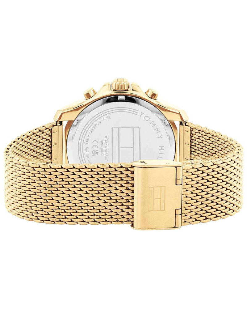 Tommy Hilfiger Jordan Green Dial Gold Stainless Steel Strap Men's Multifunction Watch TH1792093 - view 3