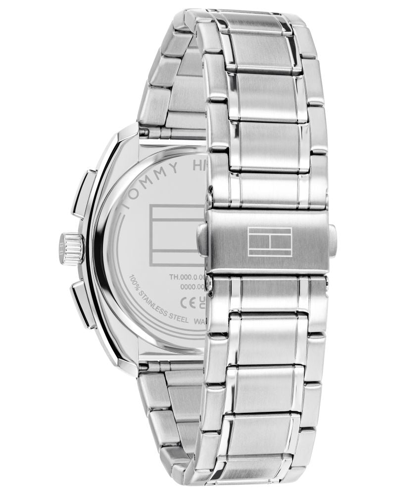Tommy Hilfiger Cole Green Dial Silver Stainless Steel Strap Men's Watch TH1792274W - view 3