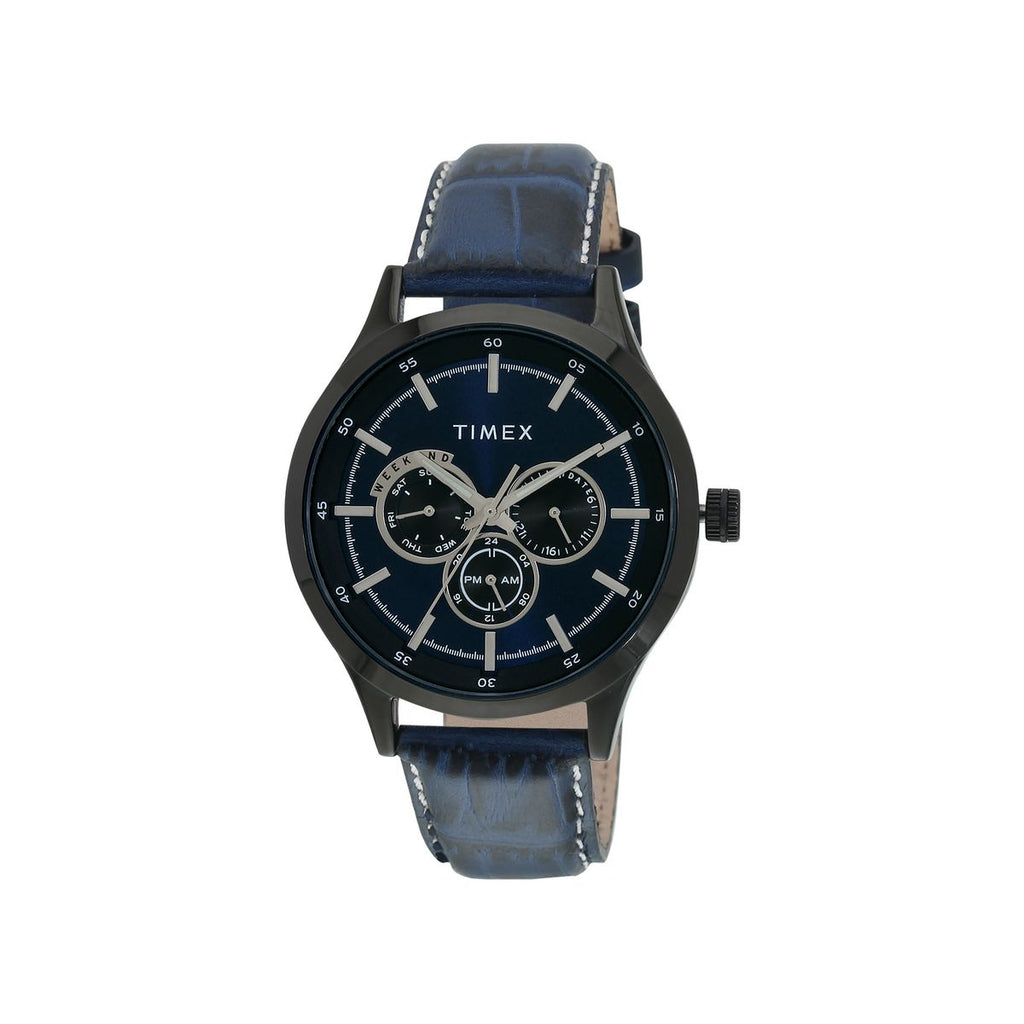 Timex Fashion Blue Dial Blue Strap Men's Watch TW000T312 - view 1