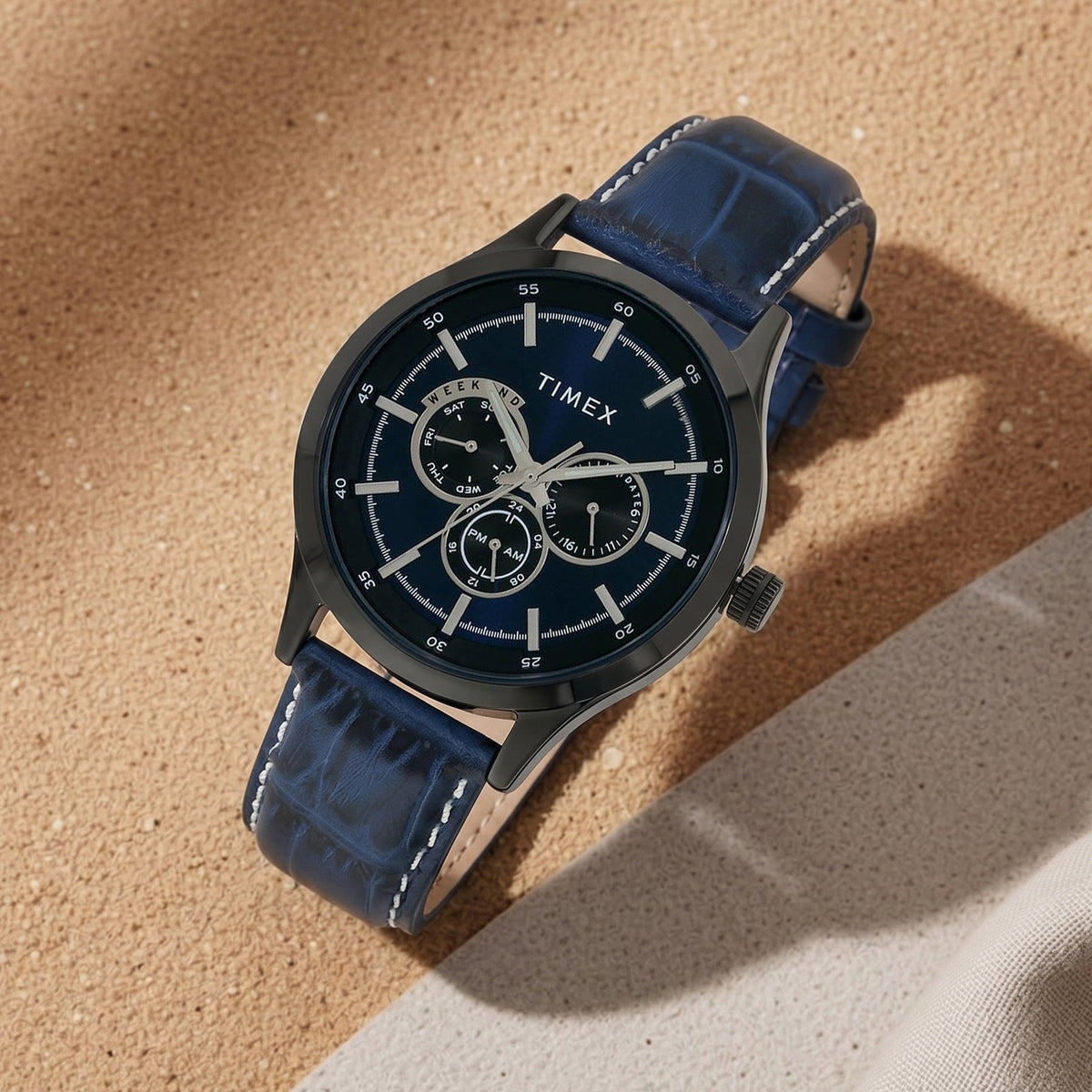 Timex Fashion Blue Dial Blue Strap Men's Watch TW000T312 - view 4