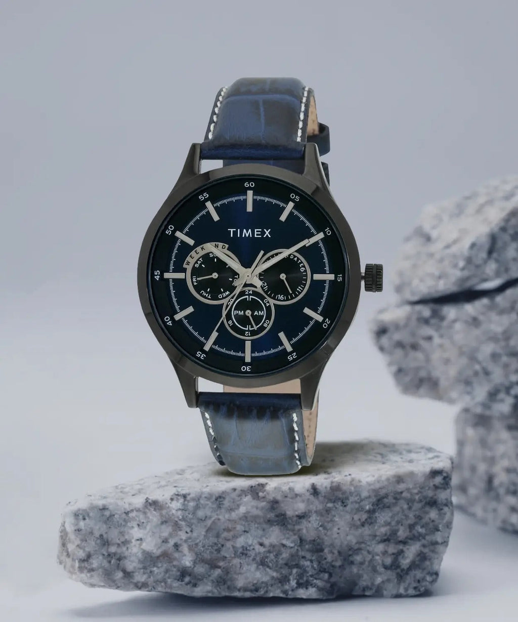 Timex Fashion Blue Dial Blue Strap Men's Watch TW000T312 - view 6