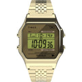 Timex T80 Digital Dial Gold-Tone Stainless Steel Strap Kids' Watch TW2R79200UJ - view 1