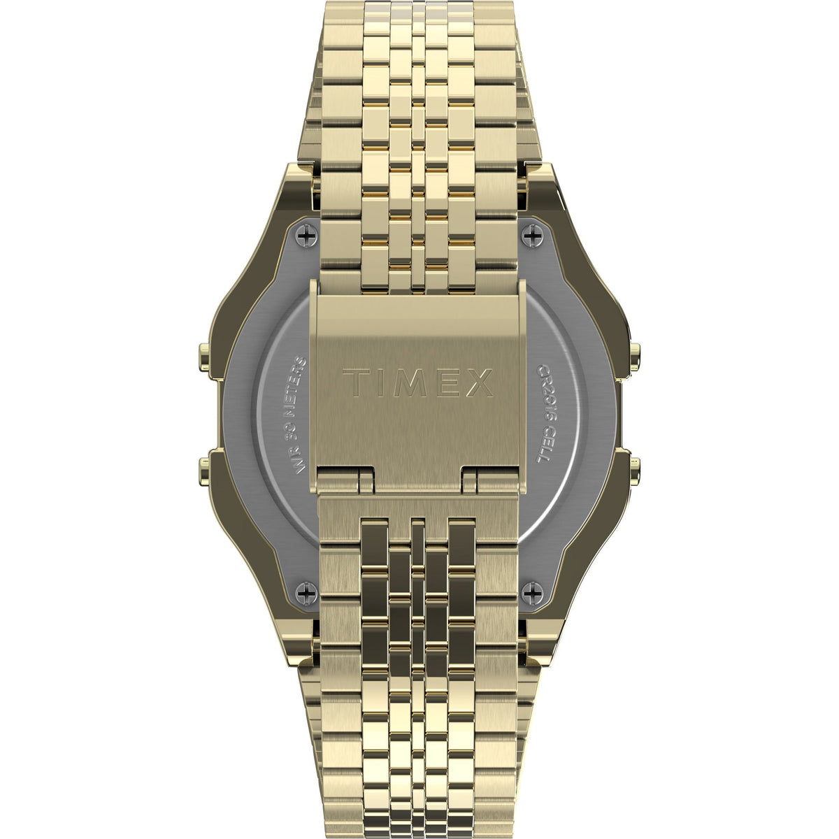 Timex T80 Digital Dial Gold-Tone Stainless Steel Strap Kids' Watch TW2R79200UJ - view 3
