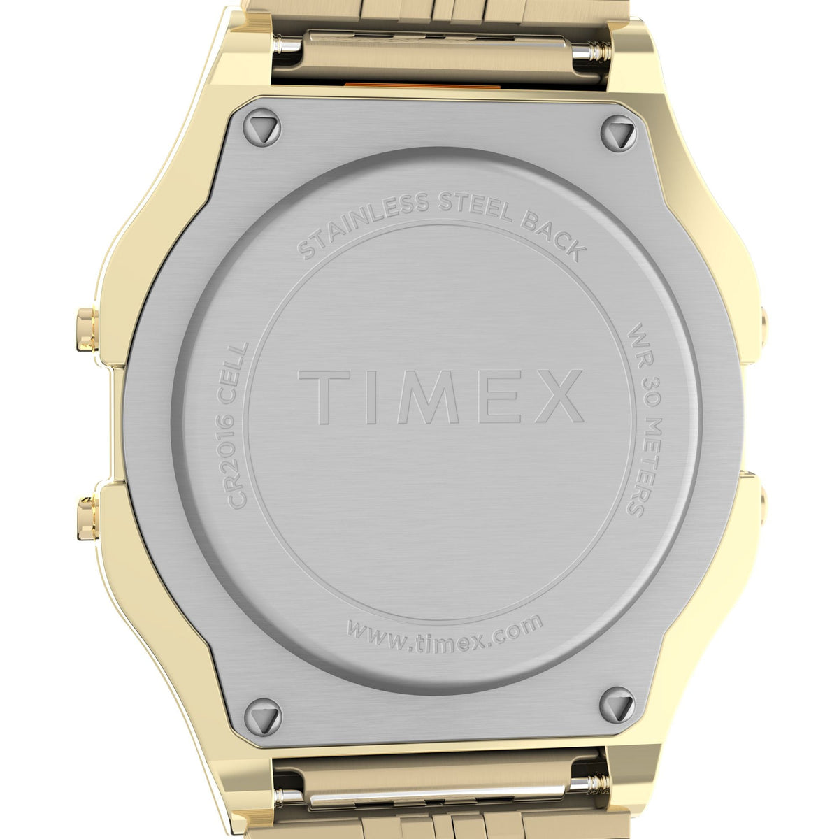 Timex T80 Digital Dial Gold-Tone Stainless Steel Strap Kids' Watch TW2R79200UJ - view 4