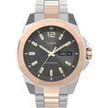 Timex Essex Avenue Black Dial Two-Tone Stainless Steel Strap Men's Watch TW2V43100UJ - view 1