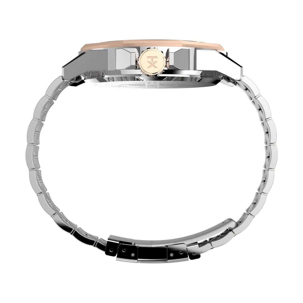 Timex Essex Avenue Black Dial Two-Tone Stainless Steel Strap Men's Watch TW2V43100UJ - view 2