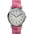 Timex Weekender White Dial Pink Fabric Strap Women's Watch TW2V61400UJ - view 1