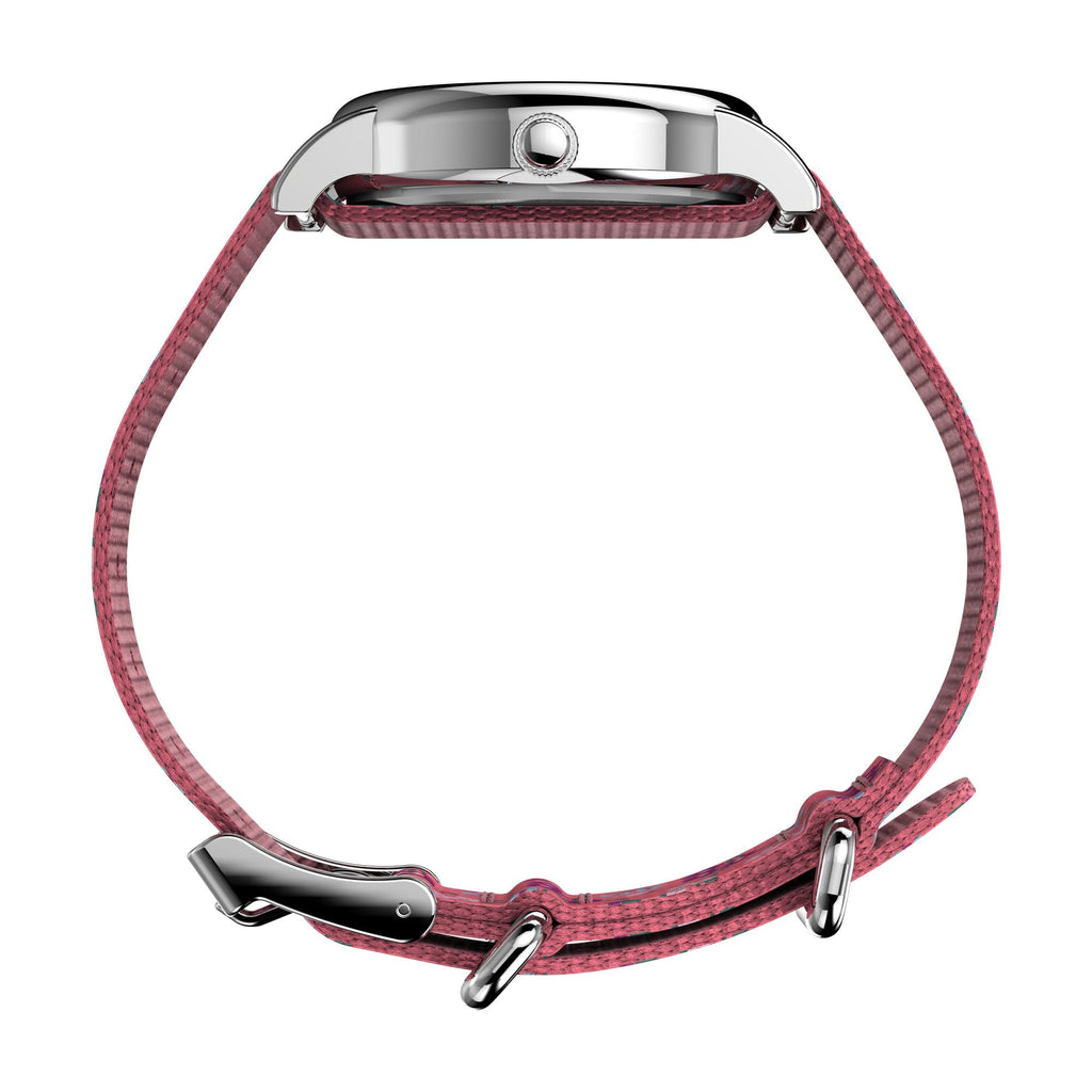 Timex Weekender White Dial Pink Fabric Strap Women's Watch TW2V61400UJ - view 2