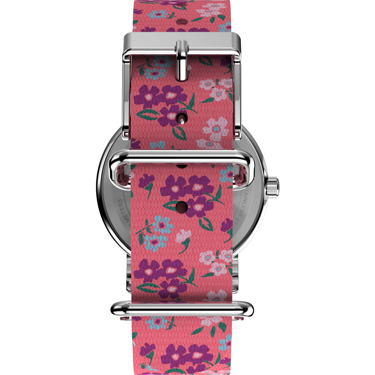 Timex Weekender White Dial Pink Fabric Strap Women's Watch TW2V61400UJ