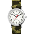 Timex Weekender White Dial Green Fabric Strap Women's Watch TW2V61500UJ - view 1