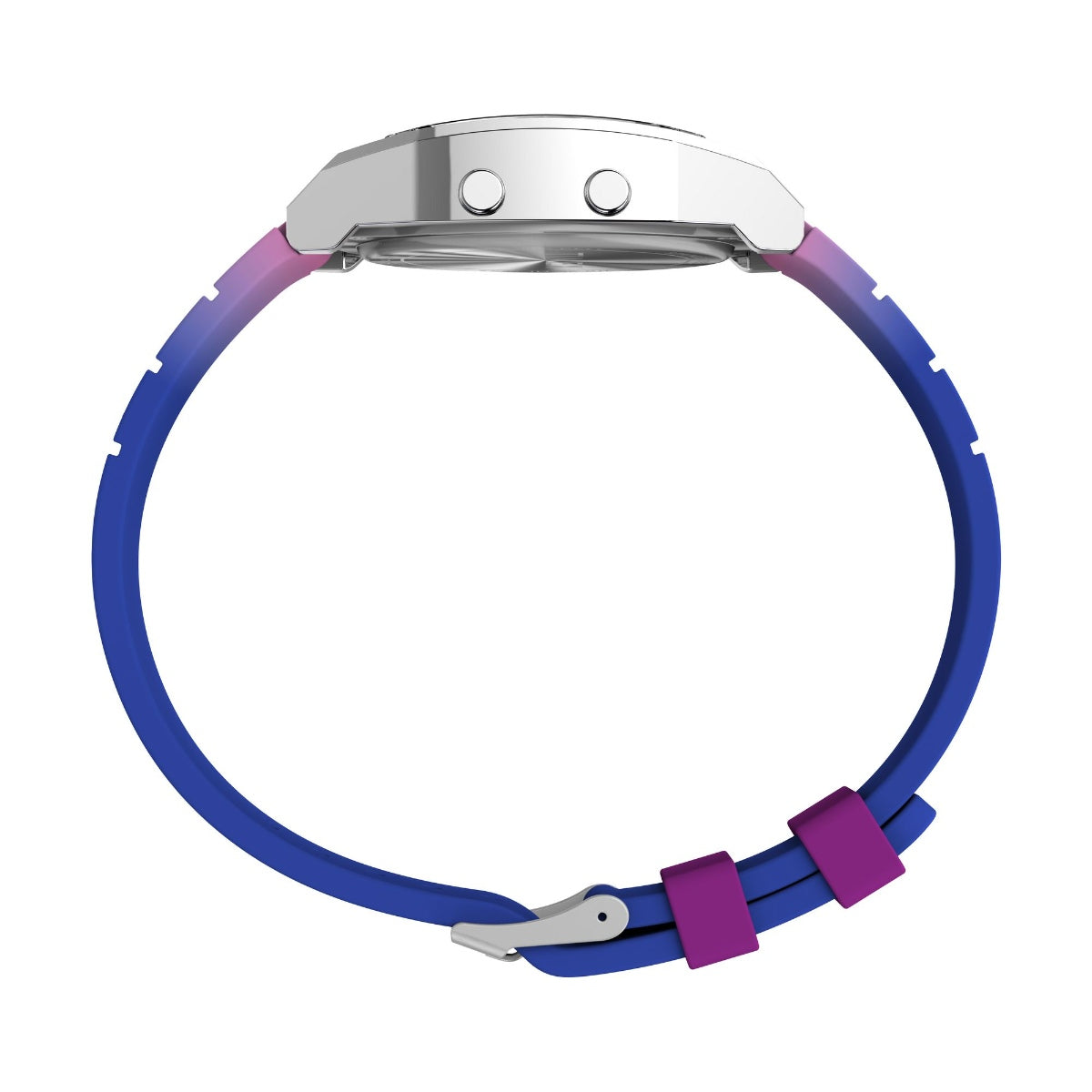 Timex T80 Digital Dial Purple Resin Strap Kids' Watch TW2V74600X8 - view 4