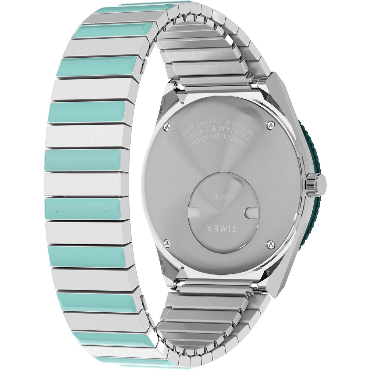 Timex Q Timex Blue Dial Stainless Steel Strap Women's Watch TW2W87800UJ - view 4