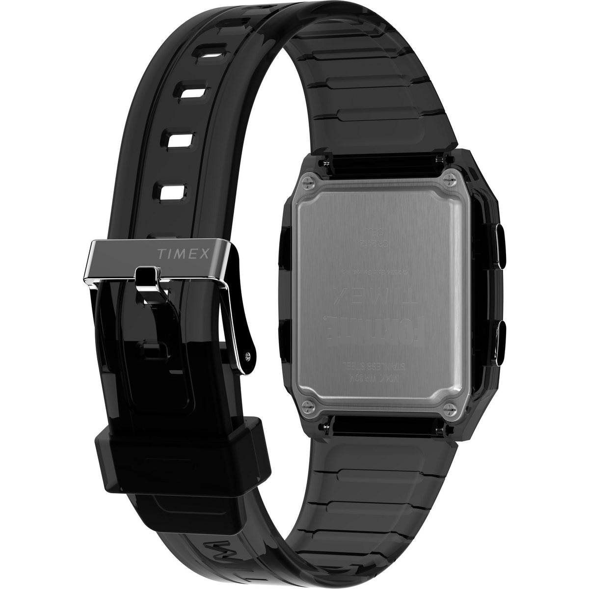 Timex Q LCA x Fortnite Digital Dial Black Resin Strap Kids' Watch TW2W96500X6 - view 6