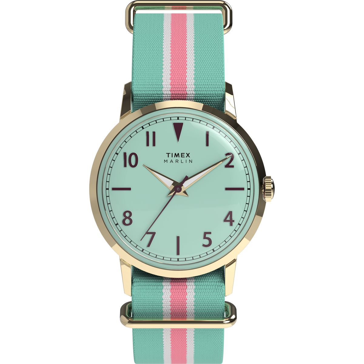 Timex Marlin Green Dial Blue Fabric Strap Women's Watch TW2Y49700UJ - view 1