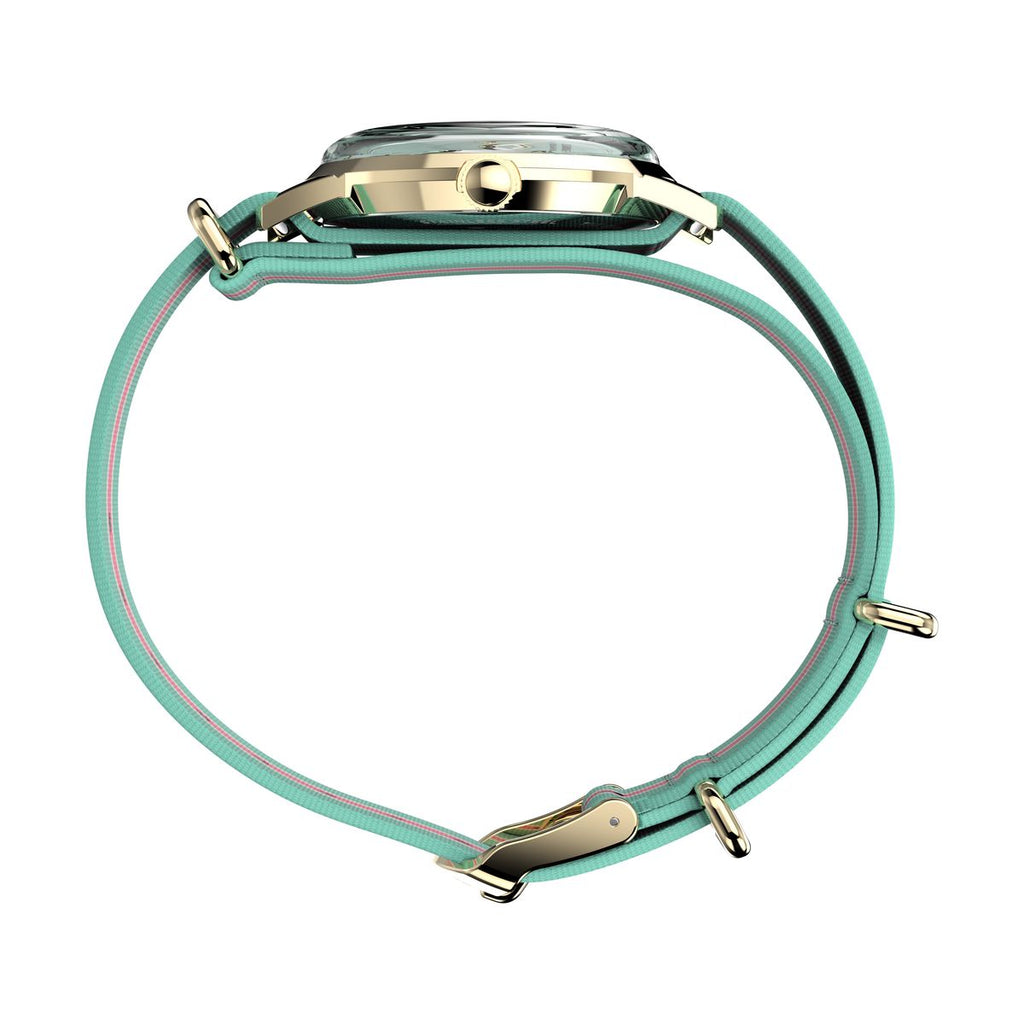 Timex Marlin Green Dial Blue Fabric Strap Women's Watch TW2Y49700UJ - view 4