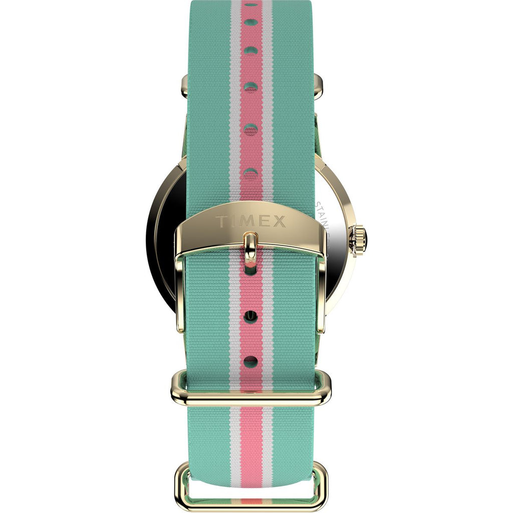 Timex Marlin Green Dial Blue Fabric Strap Women's Watch TW2Y49700UJ - view 5