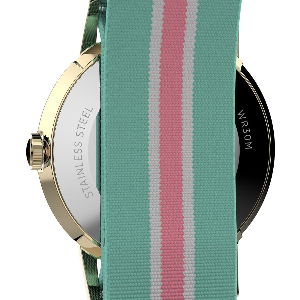 Timex Marlin Green Dial Blue Fabric Strap Women's Watch TW2Y49700UJ - view 6