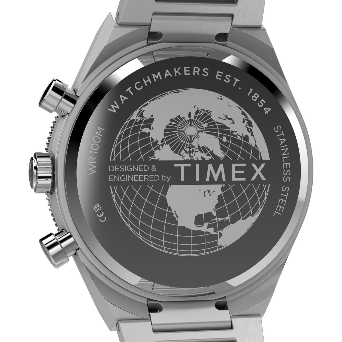 Timex Q Black Dial Silver Stainless Steel Strap Men's Watch TW2Y55800UJ - view 4