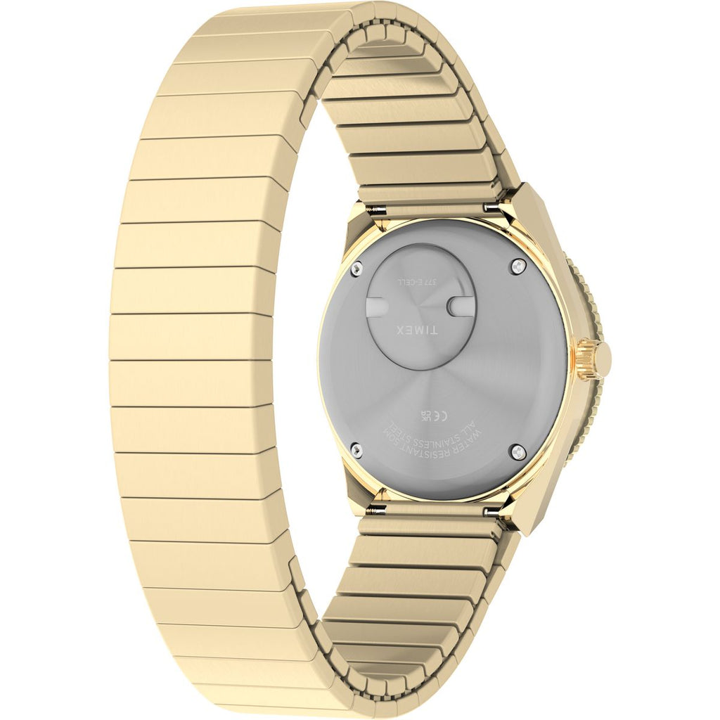 Timex Q Sport Pink Dial Gold Stainless Steel Strap Women's Watch TW2Y57400UJ - view 5