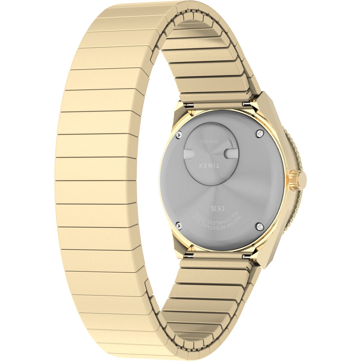 Timex Q Sport Pink Dial Gold Stainless Steel Strap Women's Watch TW2Y57400UJ - view 5