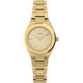 Timex Q Continental Gold Dial Gold Stainless Steel Strap Women's Watch TW2Y68300UJ - view 1