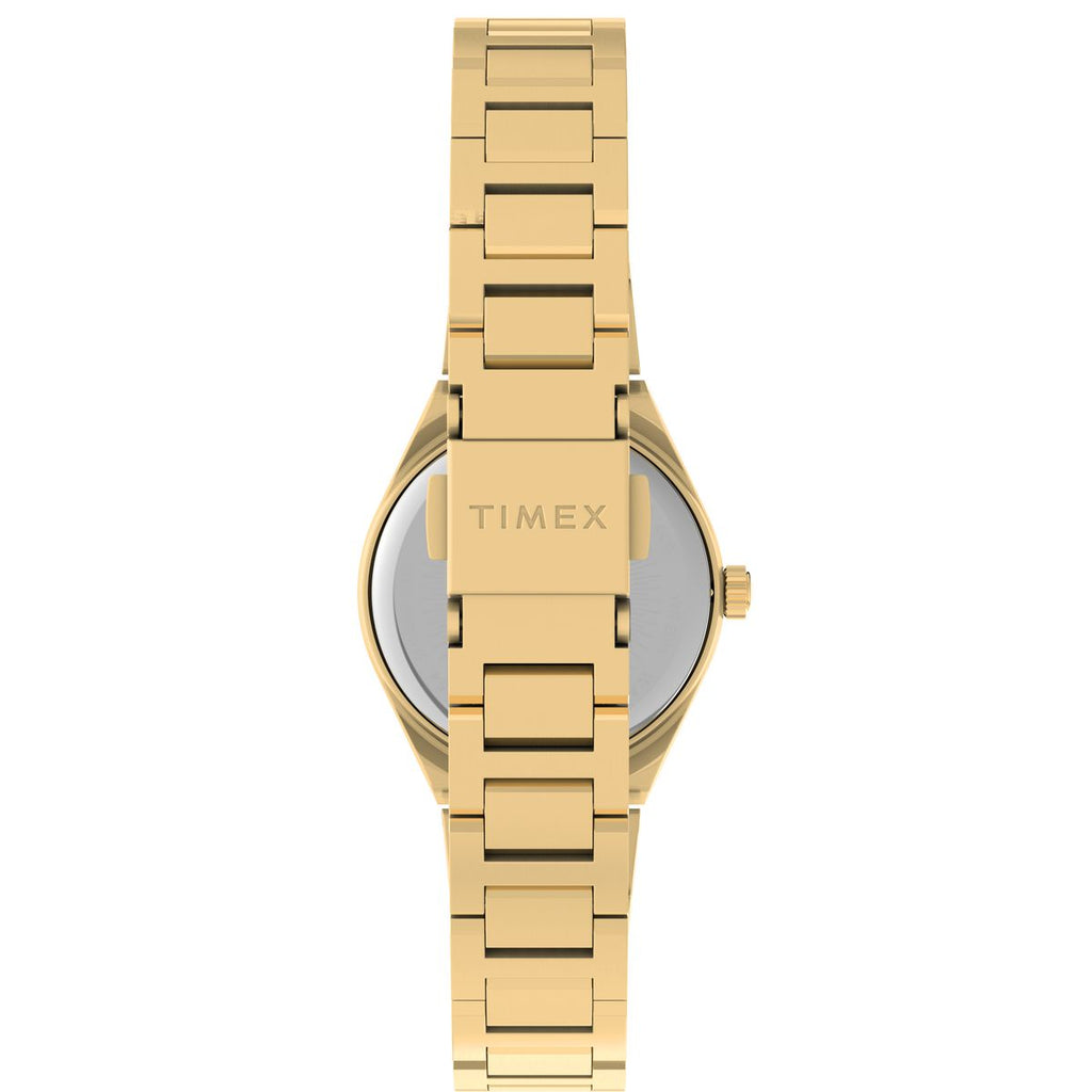 Timex Q Continental Gold Dial Gold Stainless Steel Strap Women's Watch TW2Y68300UJ - view 3