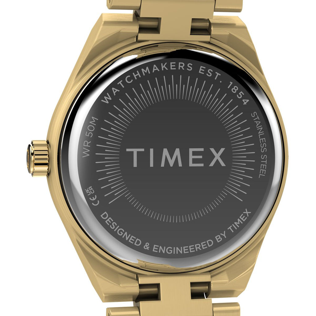 Timex Q Continental Gold Dial Gold Stainless Steel Strap Women's Watch TW2Y68300UJ - view 4
