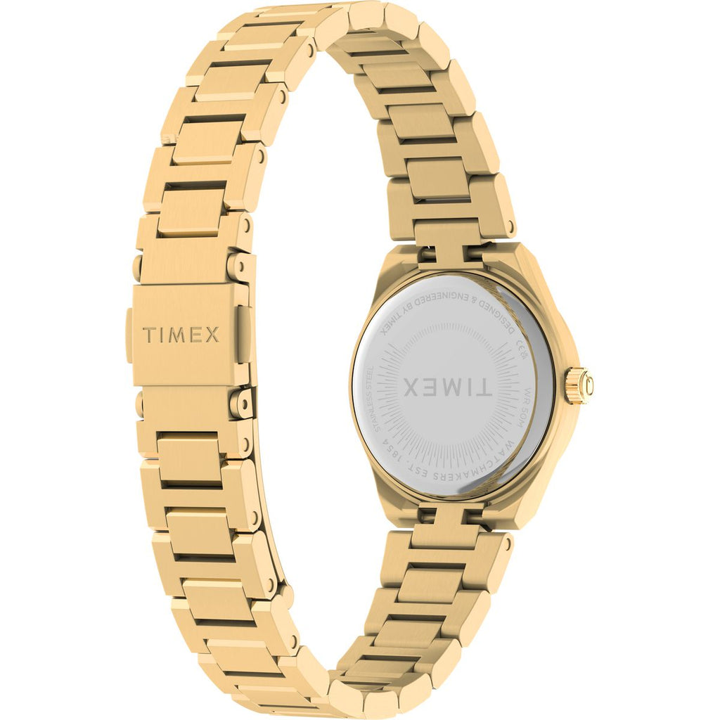 Timex Q Continental Gold Dial Gold Stainless Steel Strap Women's Watch TW2Y68300UJ - view 5